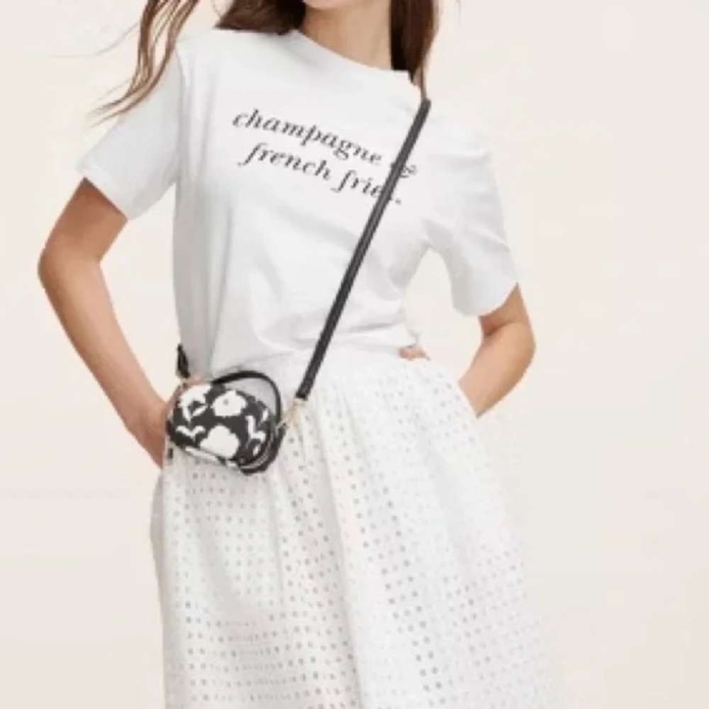 Kate Spade x Target Champagne & French Fries TShirt NWT Medium